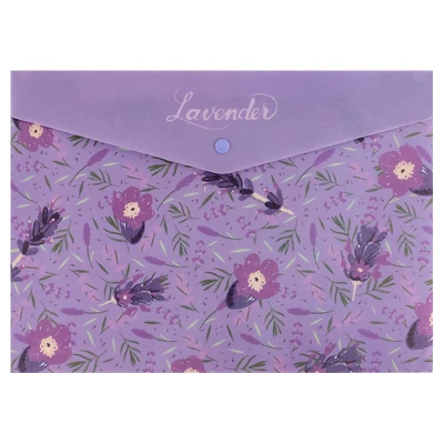 Папка на кнопці А4 Lavender-2, 1495-37-A