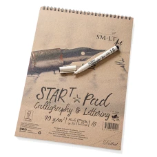Альбом для каліграфії та леттерінгу у крапку на спіралі STAR T А4, 90г/м2, 30л, Smiltainis