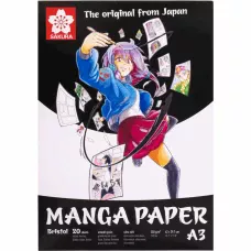 Альбом для рисунку MANGA, A3, 250г/м2, 20л, Sakura