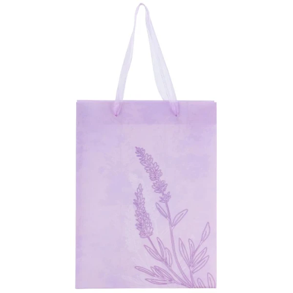 Пакет пластиковий подарунковий 25х19см, Lavender-3, 8503-35-A