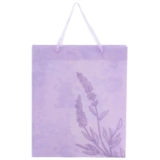 Пакет пластиковий подарунковий 32х27см, Lavender-3, 8504-35-A