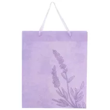 Пакет пластиковий подарунковий 32х27см, Lavender-3, 8504-35-A