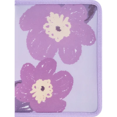 Папка об'ємна на блискавці А5+ Lavender-3, 1805-37-A