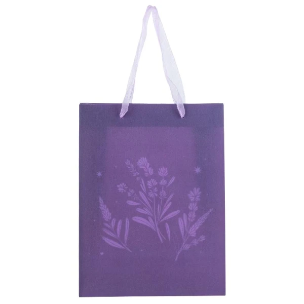 Пакет пластиковий подарунковий 25х19см, Lavender-2, 8503-34-A