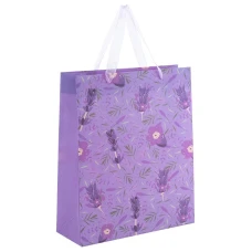 Пакет пластиковий подарунковий 32х27см, Lavender-1, 8504-33-A