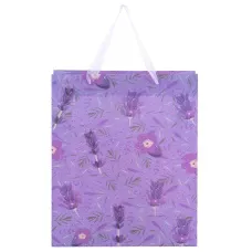 Пакет пластиковий подарунковий 32х27см, Lavender-1, 8504-33-A