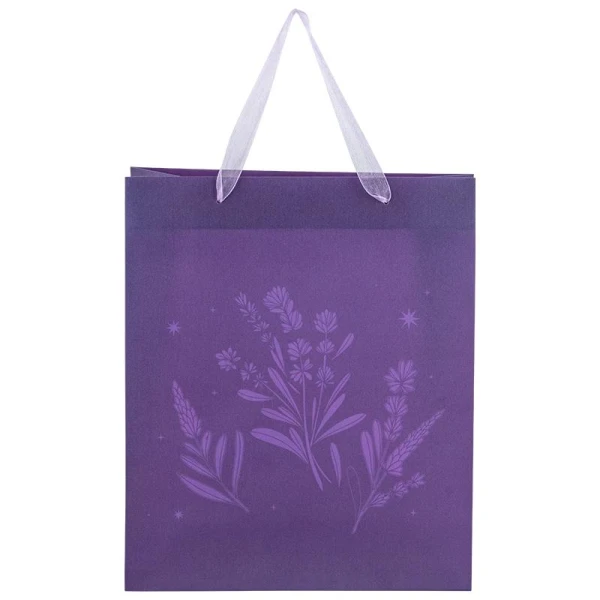 Пакет пластиковий подарунковий 32х27см, Lavender-2, 8504-34-A