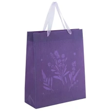 Пакет пластиковий подарунковий 32х27см, Lavender-2, 8504-34-A