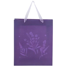Пакет пластиковий подарунковий 32х27см, Lavender-2, 8504-34-A