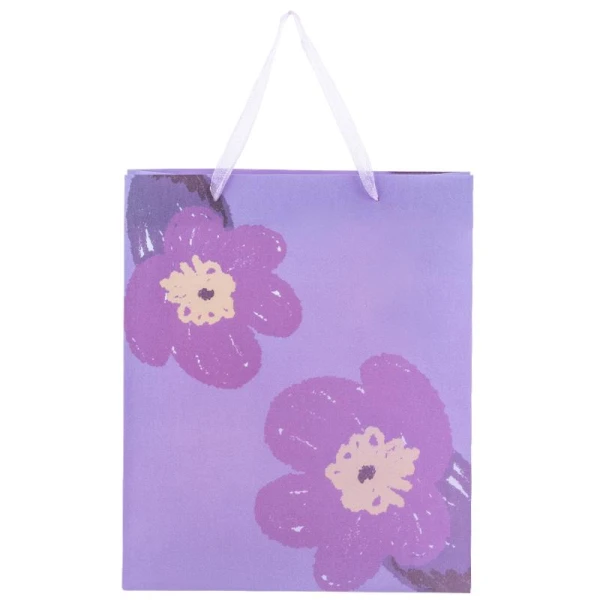 Пакет пластиковий подарунковий 32х27см, Lavender-4, 8504-36-A