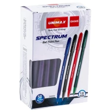 Ручка кулькова Spectrum, фіолетова, UX-100-11