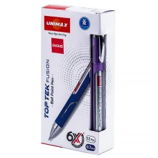 Ручка кулькова Top Tek Fusion 10 000, фіолетова UX-10 000-11