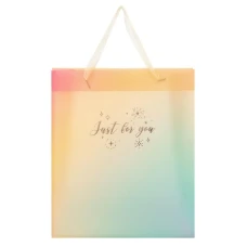 Пакет пластиковий подарунковий 32х27см, Just for you-4, 8504-40-A