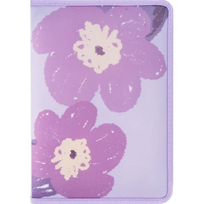 Папка об'ємна на блискавці А4+ Lavender-3, 1804-38-A