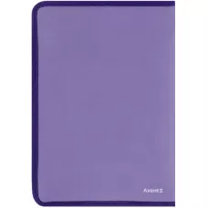 Папка об'ємна на блискавці А4+ Lavender-4, 1804-39-A