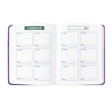 Блокнот для планування "I have MAGIC plan" фіолетовий, 248 стор, orner-2156