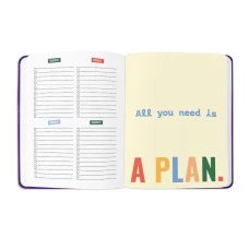 Блокнот для планування "I have MAGIC plan" фіолетовий, 248 стор, orner-2156