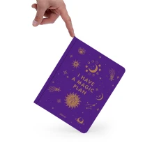Блокнот для планування "I have MAGIC plan" фіолетовий, 248 стор, orner-2156