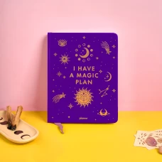 Блокнот для планування "I have MAGIC plan" фіолетовий, 248 стор, orner-2156