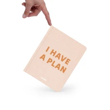 Блокнот для планування "I HAVE A PLAN" бежевий, 248 стор, orner-1948