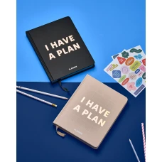 Блокнот для планування "I HAVE A PLAN" бежевий, 248 стор, orner-1948