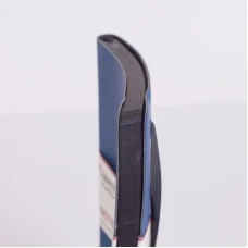 Книга записна Partner Soft, 125*195, 96арк, кліт, синя, 8206-02-A