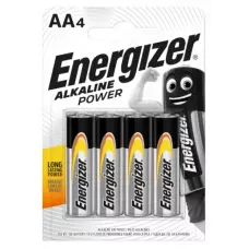 Елемент живлення Energizer AA-LR6 1.5V alkaline power (ціна за 1 шт)