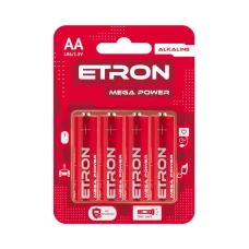 Елемент живлення Etron AA-LR06/1.5V mega power (ціна за 1 шт)