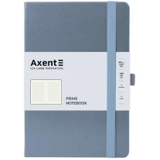 Книга записна Partner Prime, 145*210, 96арк, кліт, сіра, 8305-62-A