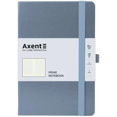 Книга записна Partner Prime, 145*210, 96арк, кліт, сіра, 8305-62-A