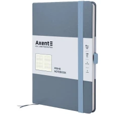 Книга записна Partner Prime, 145*210, 96арк, кліт, сіра, 8305-62-A