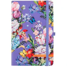 Книга записна Partner, 125*195, 96арк, кліт, OS, Secret Garden, 8621-2-A-OS