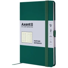 Книга записна Partner, 125*195, 96арк, кліт, зелений ліс, 8201-61-A