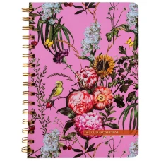Блокнот на спіралі тверда обкл., А5, 80 арк., кліт., OS, Summer, 8470-3-A-OS