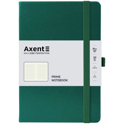 Книга записна Partner Prime, 145*210, 96арк, кліт, зелений ліс, 8305-61-A