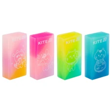 Гумка кольорова Jelly cat, асорті, K24-143 Kite