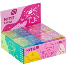 Гумка кольорова Jelly cat, асорті, K24-143 Kite