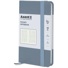 Книга записна Partner, 95*140, 96арк, кліт, сіра, 8301-62-A