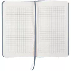 Книга записна Partner, 95*140, 96арк, кліт, сіра, 8301-62-A