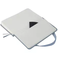 Книга записна Partner, 95*140, 96арк, кліт, сіра, 8301-62-A