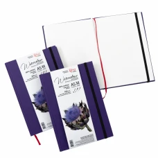 Блокнот для акварелі Unica by Fabriano, А5, 250г/м2, 32 л, папір білий, Фіолетовий, ROSA Gallery