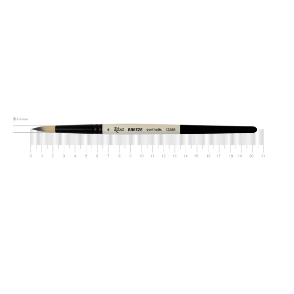 Синтетика кругла, BREEZE 1226R, №4, к.р. пензель ROSA