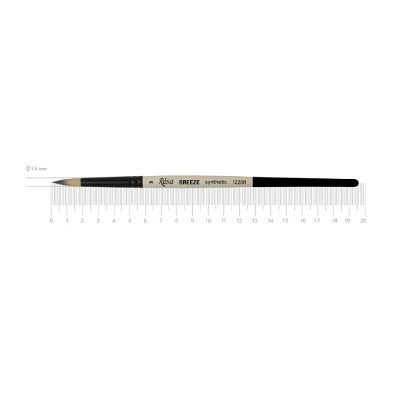 Синтетика кругла, BREEZE 1226R, №3, к.р. пензель ROSA