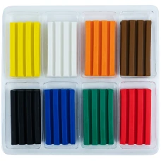 Пластилін восковий, 8 кольорів, 160 г. Kite Dogs K22-082