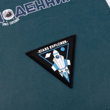 Щоденник шкільний YES PU жорсткий "Space" об'ємний бейдж, 911471