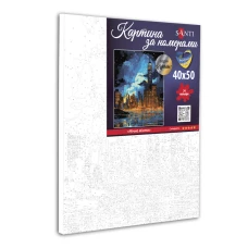 Картина за номерами "Нічне місто" 40х50см., з метал.фарбами, 954745 Santi