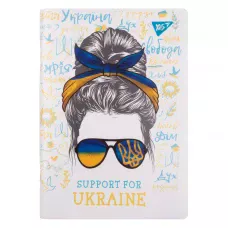 Зошит для записів А5, 70арк. кліт., пласт. обкл. 