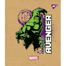 Зошит А5/18 арк лінія YES крафт, білила Avenger 765094