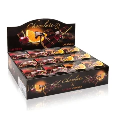 Свічка ароматична в склі "Chocolate-orange" 115г.