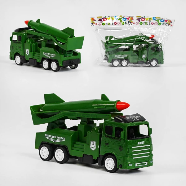 Машинка K 188-15 D (288/2) "Військова техніка", інерція, у пакеті
